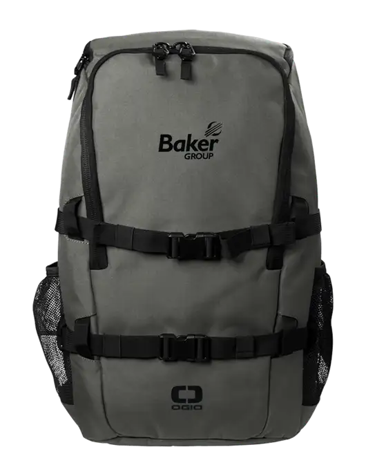 OGIO Medium Grey Street Pack w/Baker Group Logo