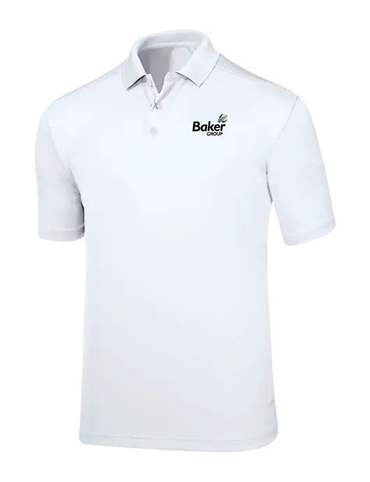 Callaway Core Bright White Performance Polo w/Baker Group Logo