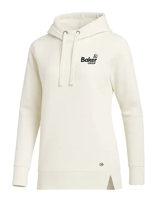 OGIO Ivory Luuma Pullover Fleece Hoodie w/Baker Group Logo