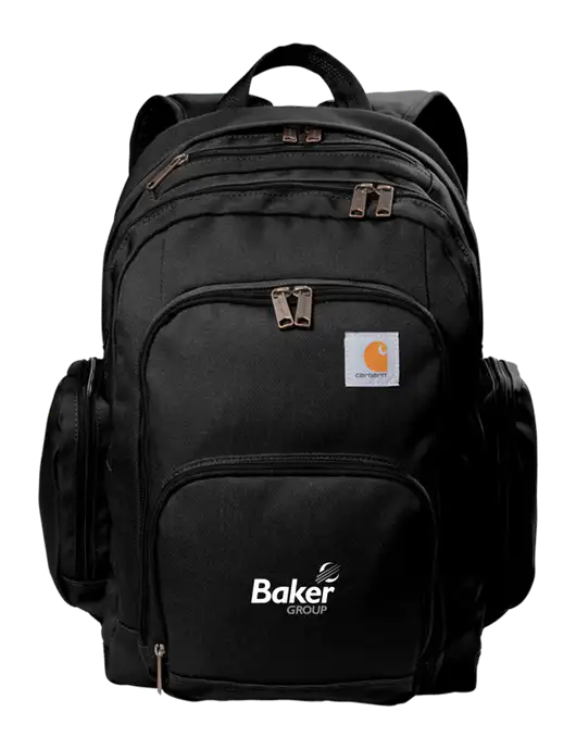 Carhartt Black Foundry Series Pro Backpack w/Baker Group Logo