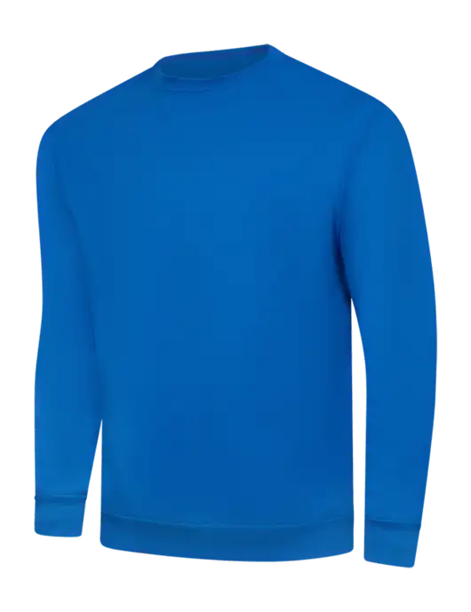 True Royal 9 oz 50/50 Cotton/Poly Crew Sweatshirt w/Baker Group Logo