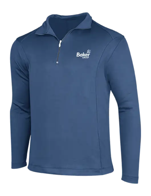 NIKE Navy Sport Cover-Up w/Baker Group Logo