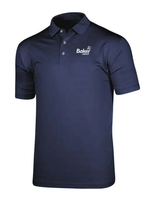 Callaway Vibrant Navy Ventilated Polo w/Baker Group Logo