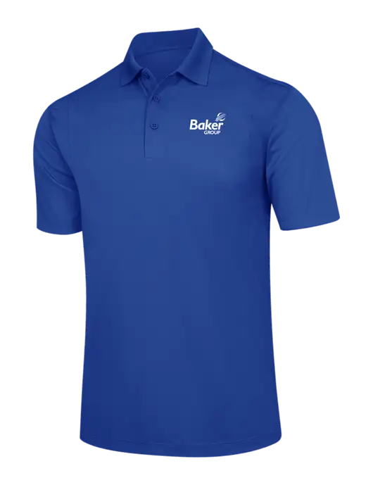 Royal Micropique Sport-Wick Polo w/Baker Group Logo