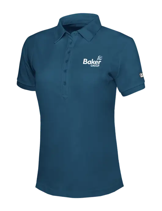 OGIO Womens Light Navy Jewel Polo w/Baker Group Logo