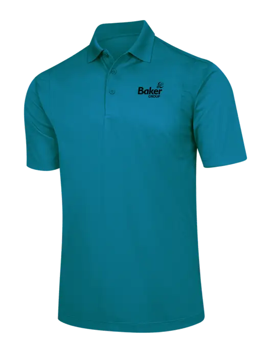 Dark Sapphire Micropique Sport-Wick Polo w/Baker Group Logo