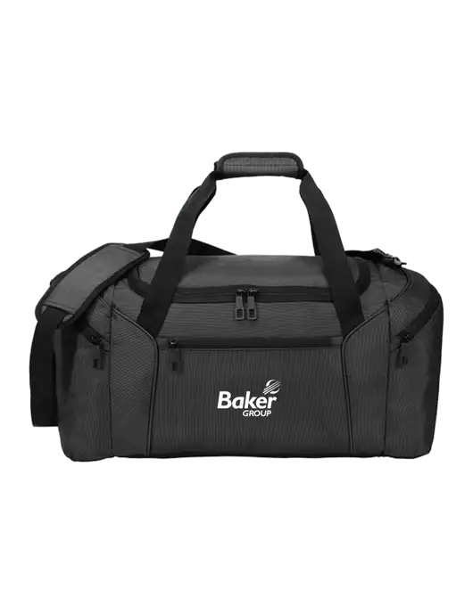 Slim & Lite Dark Grey Duffel    w/Baker Group Logo