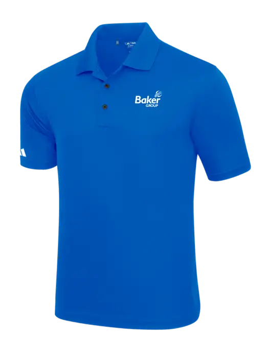 Adidas Royal Basic Sport Polo w/Baker Group Logo