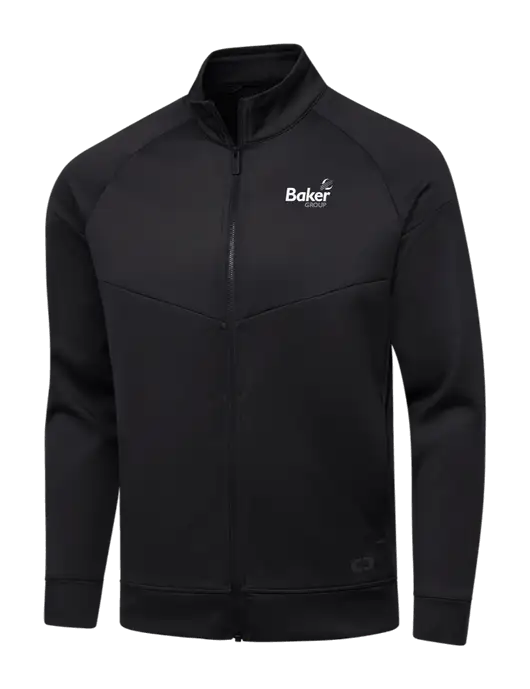 OGIO Black Endurance Modern Performance Full-Zip w/Baker Group Logo