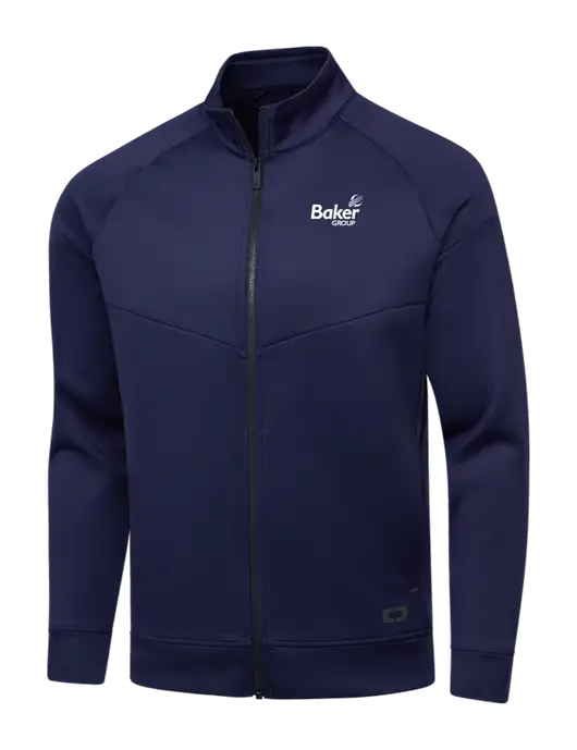 OGIO Navy Endurance Modern Performance Full-Zip w/Baker Group Logo