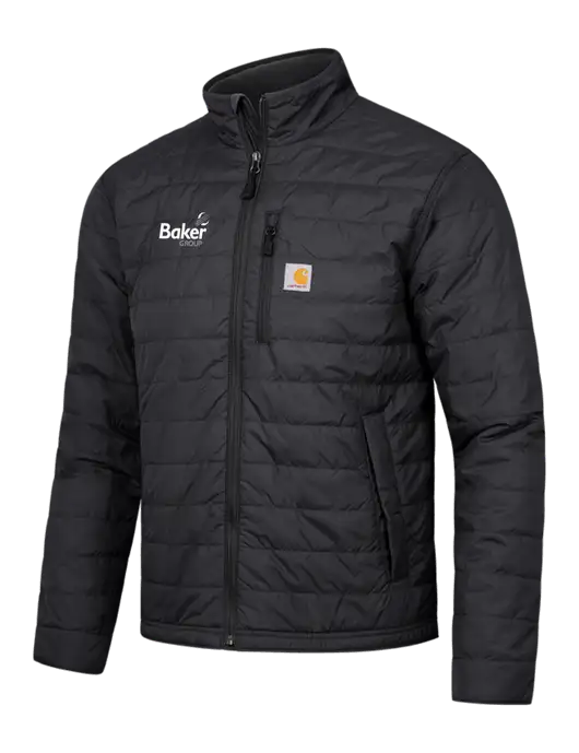 Carhartt Black Gilliam Jacket w/Baker Group Logo