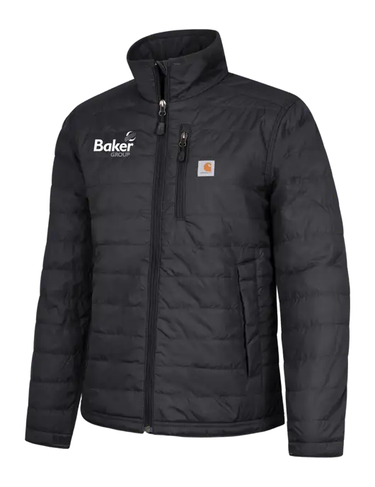 Carhartt Womens Black Gilliam Jacket w/Baker Group Logo