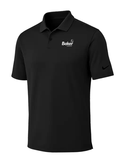 Nike Black Dri-FIT Vapor Polo w/Baker Group Logo