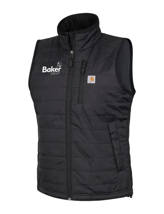 Carhartt Womens Black Gilliam Vest w/Baker Group Logo