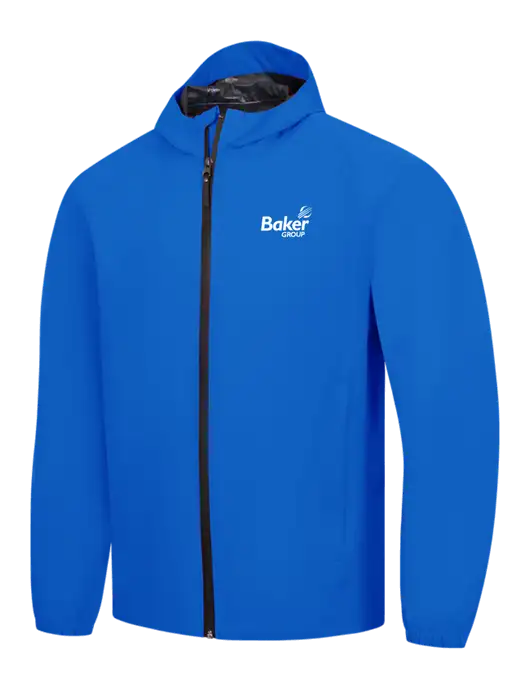 Royal Essential Rain Jacket w/Baker Group Logo
