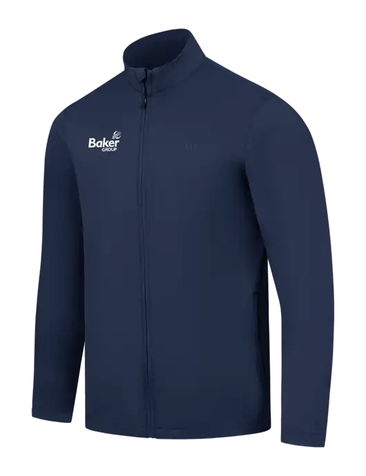 TravisMathew Navy Surfside Full-Zip Jacket w/Baker Group Logo