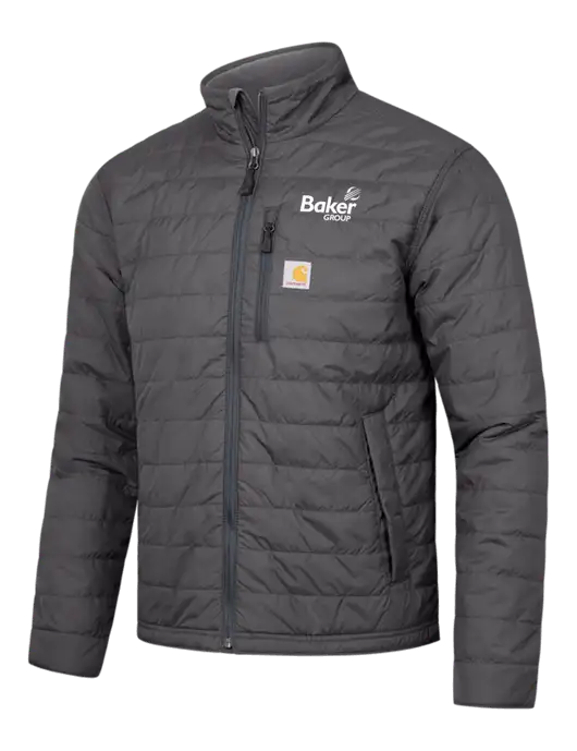 Carhartt Dark Grey Gilliam Jacket w/Baker Group Logo