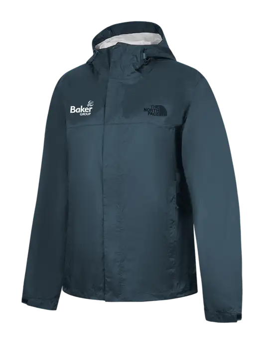 The North Face Navy DryVent Rain Jacket w/Baker Group Logo