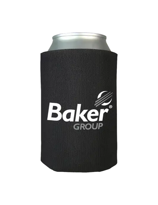 Black Foam Coolie w/Baker Group Logo