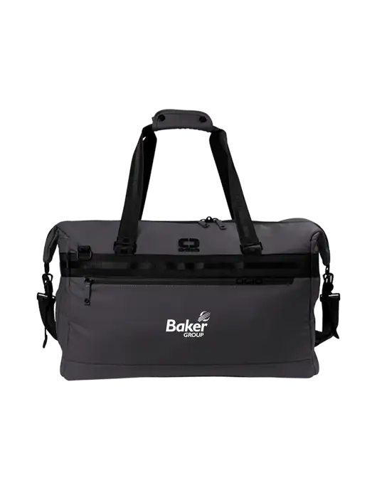 OGIO Very Dark Grey Commuter Duffel w/Baker Group Logo