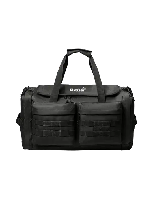 CornerStone Black Tactical Duffel w/Baker Group Logo