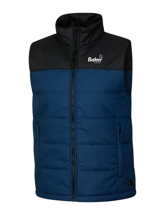 The North Face Navy Everyday Insulated Vest w/Baker Group Logo