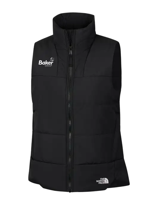 The North Face Womens Black Everyday Insulated Vest w/Baker Group Logo