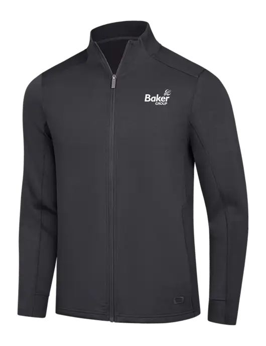 OGIO Dark Grey Transcend Full-Zip w/Baker Group Logo