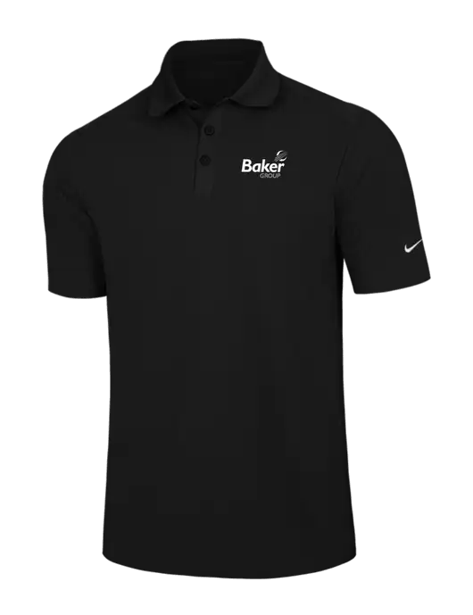 Nike Black Dri-FIT Classic Polo w/Baker Group Logo