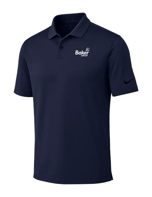 Nike Dark Navy Dri-FIT Vapor Polo w/Baker Group Logo