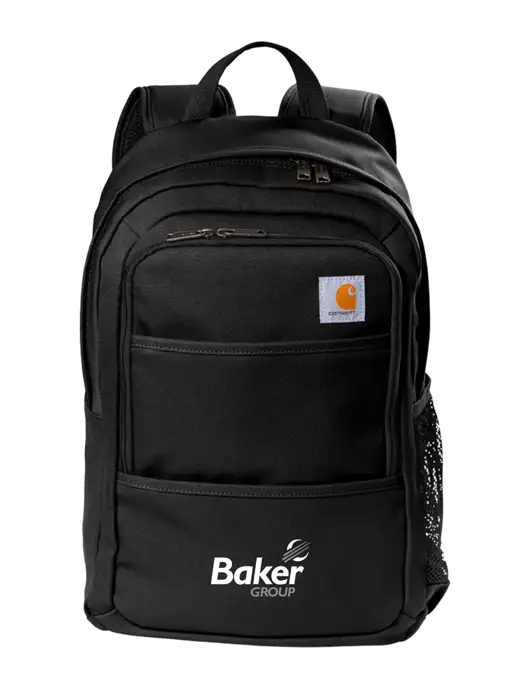 Carhartt Black Foundry Series Backpack w/Baker Group Logo