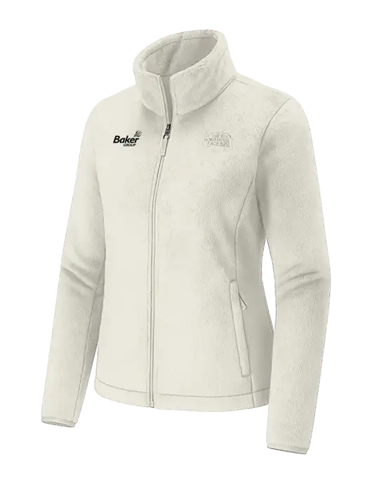 The North Face Womens Ivory Osito Fleece Jacket
 w/Baker Group Logo