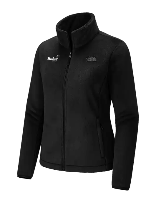 The North Face Womens Black Osito Fleece Jacket
 w/Baker Group Logo