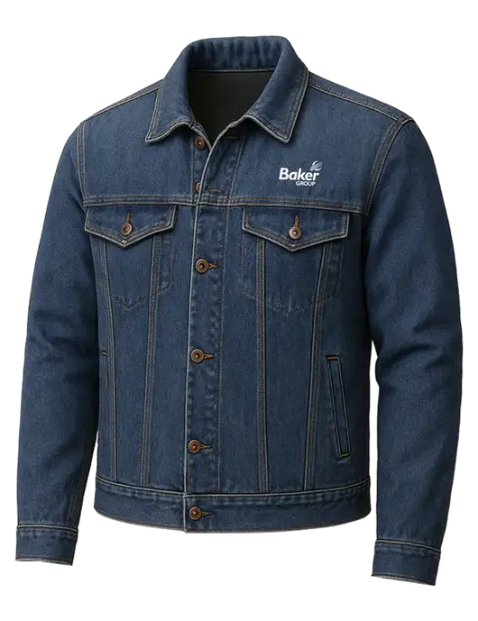 Denim Jacket w/Baker Group Logo