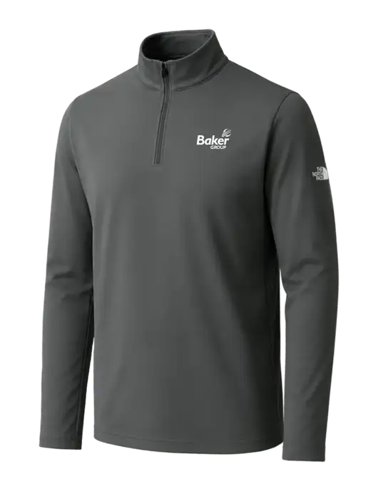 The North Face Dark Grey Ambition 1/4-Zip w/Baker Group Logo