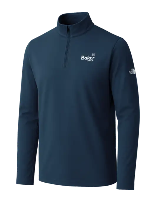 The North Face Light Navy Ambition 1/4-Zip w/Baker Group Logo