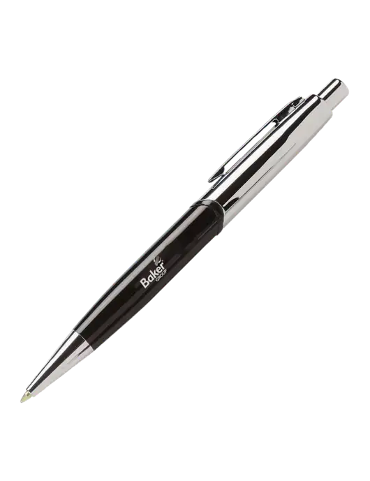 Chimera Black Pen - Black Ink w/Baker Group Logo