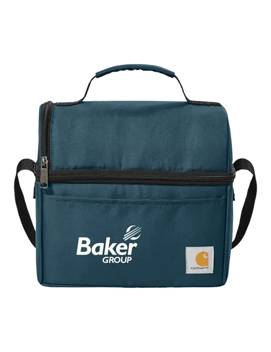 Carhartt Light Navy Lunch 6-Can Cooler w/Baker Group Logo