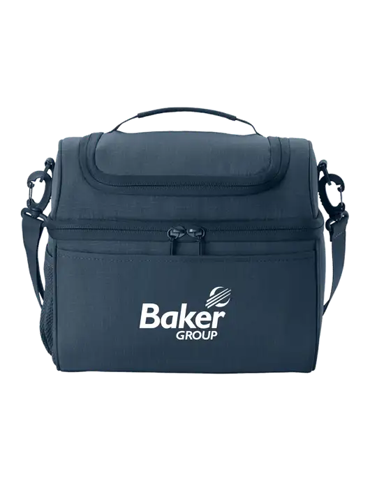 Polar Lunch Dark Navy Cooler w/Baker Group Logo