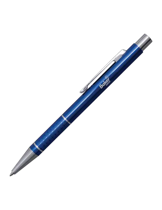 St George Blue Pen - Blue Ink w/Baker Group Logo