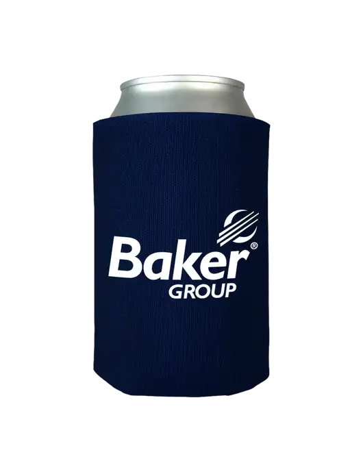 Dark Navy Foam Coolie w/Baker Group Logo