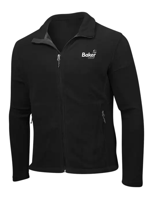 Black Fleece Jacket w/Baker Group Logo