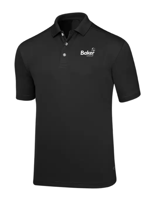Callaway Core Black Performance Polo w/Baker Group Logo