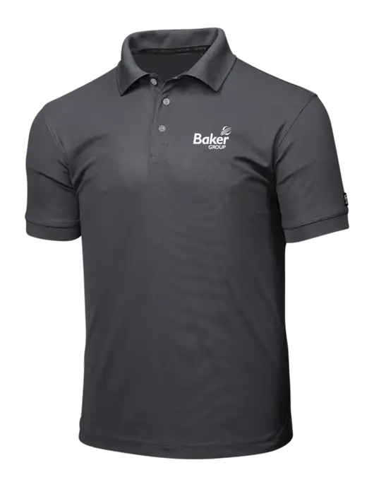 OGIO Charcoal Grey Caliber 2.0 Polo w/Baker Group Logo