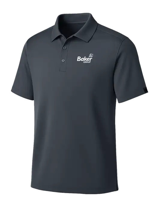 OGIO Dark Grey Framework Polo w/Baker Group Logo