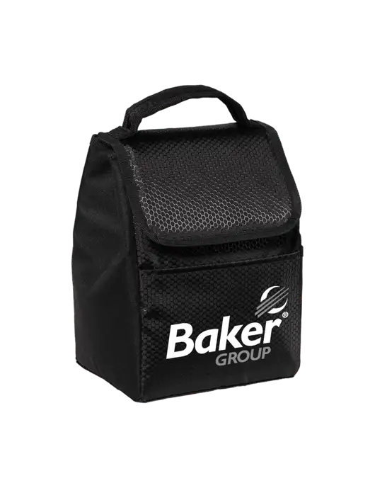 Lunch Bag Black Cooler w/Baker Group Logo