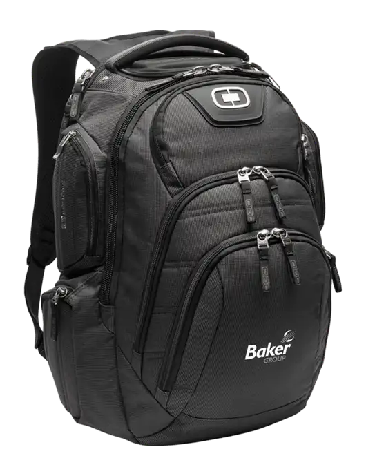 OGIO Black Surge RSS Pack
 w/Baker Group Logo