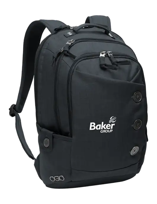 OGIO Storm Grey Ladies Melrose Pack w/Baker Group Logo