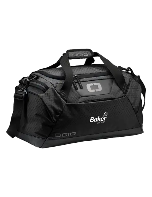 OGIO Black Catalyst Duffle
 w/Baker Group Logo